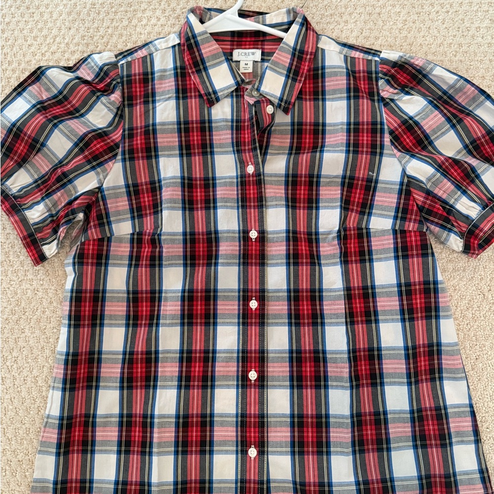 J. Crew Holiday Plaid Shirt